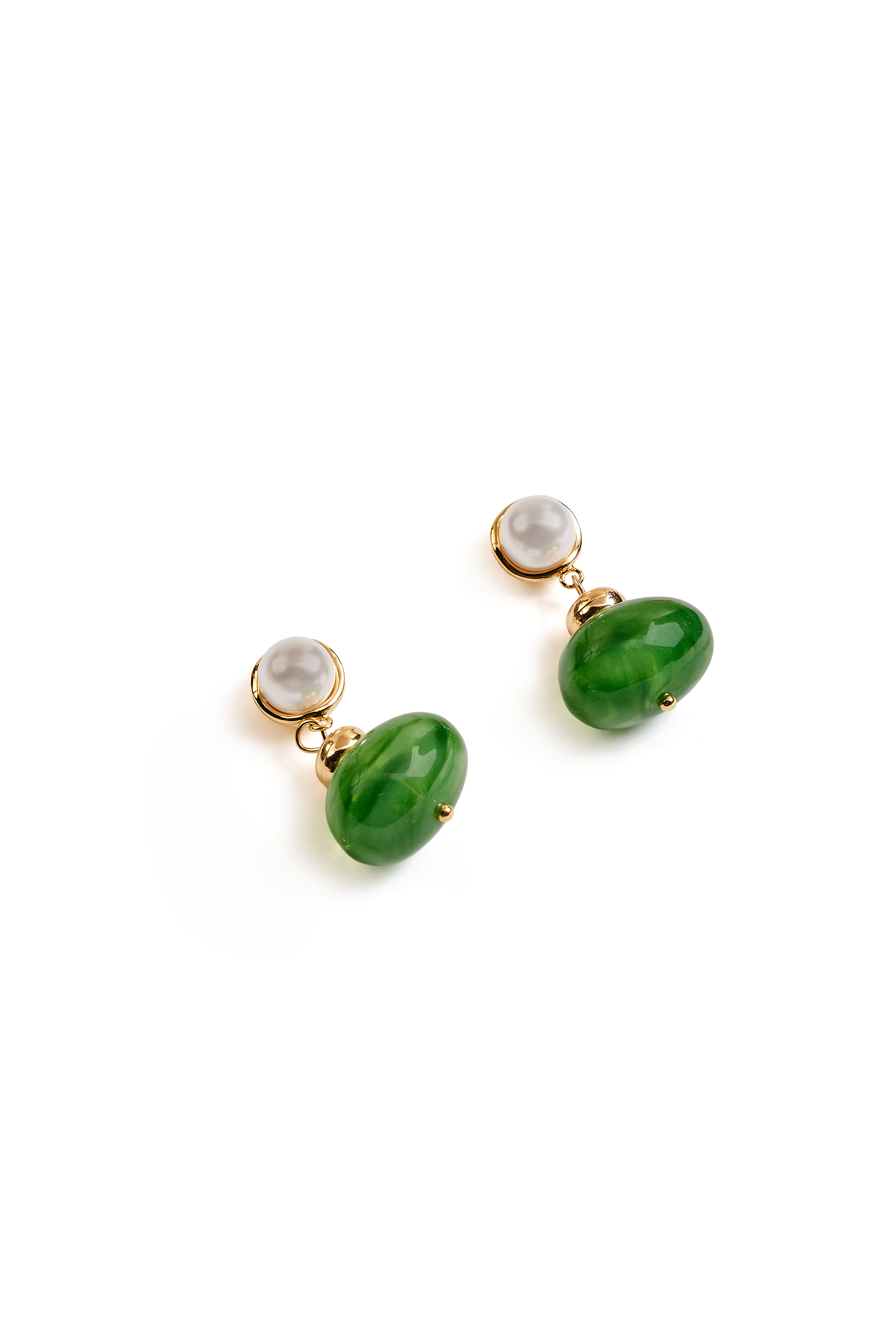 Green Gaze Earrings, , image 3